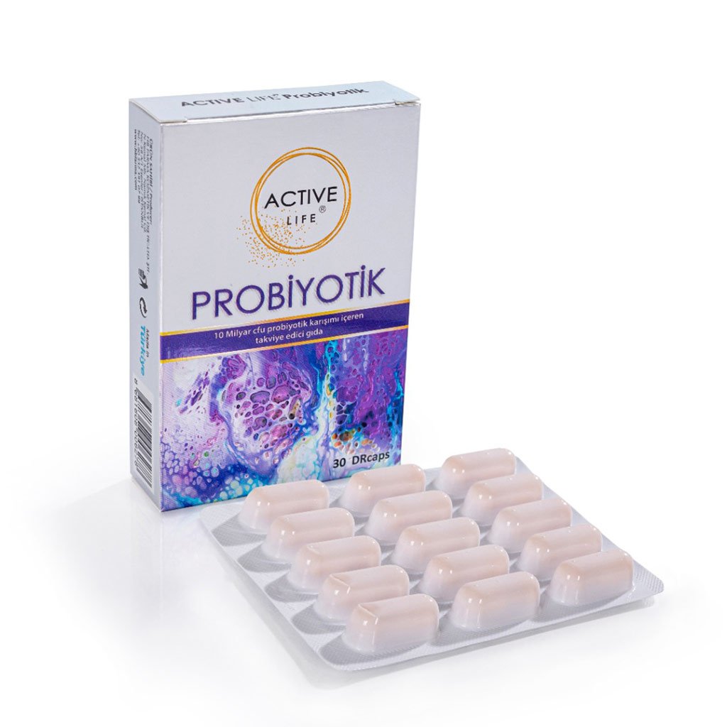 ACTIVE LIFE PROBİYOTİK 30 KAPSÜL