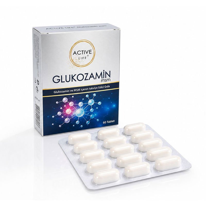 ACTIVE LIFE  GLUKOZAMIN MSM 60 TABLET