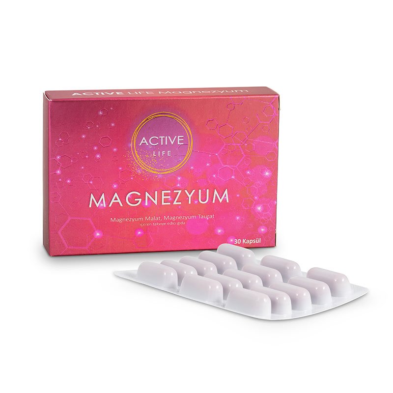 ACTIVE LIFE MAGNEZYUM 30 KAPSÜL