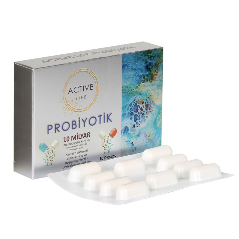 ACTIVE LIFE PROBİYOTİK 10 KAPSÜL
